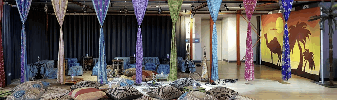 Avondvullen show bellydance Arabische decoratie voor uw feest