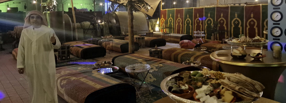 Relaxed en informeel Arabisch feest Catering voor uw feest