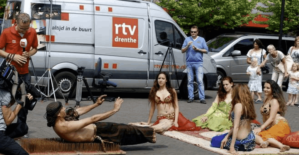 Avondvullen show bellydance Fakir voor uw feest