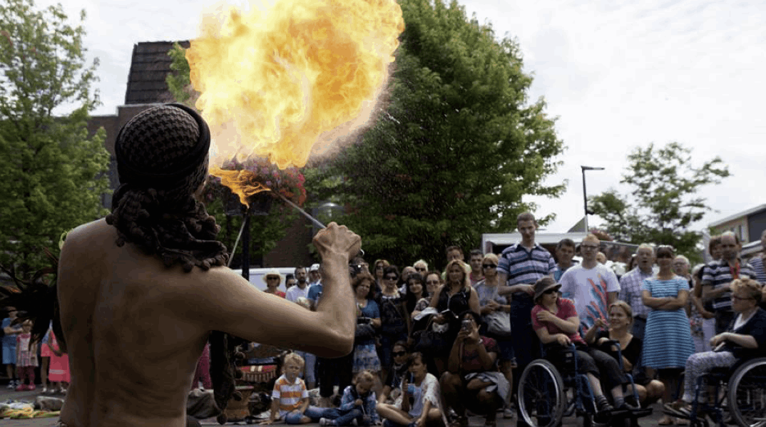 Avondvullen show bellydance Fakir voor uw feest