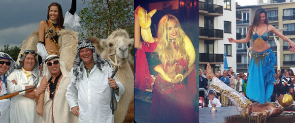 Spetterende en spectaculaire Arabische shows